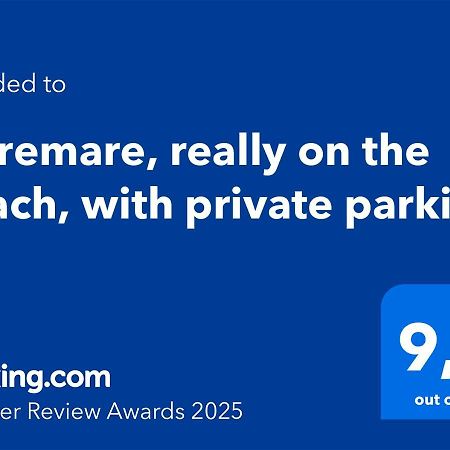 Maremare, Really On The Beach, With Private Parking Savona Eksteriør bilde